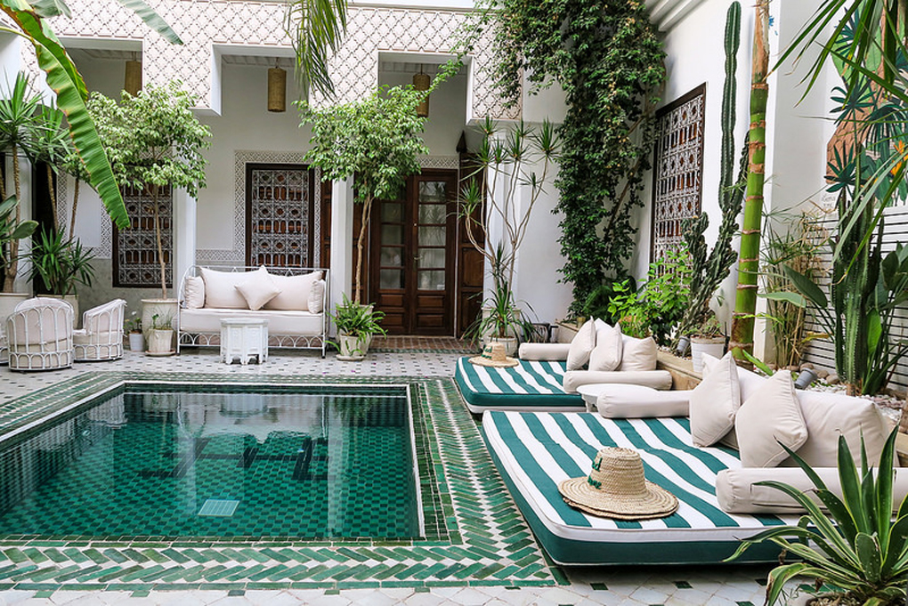 riad be, hotel luxe à marrakech